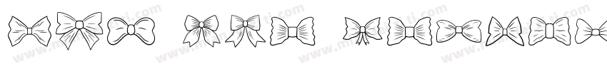 Bow Tie Regular字体转换